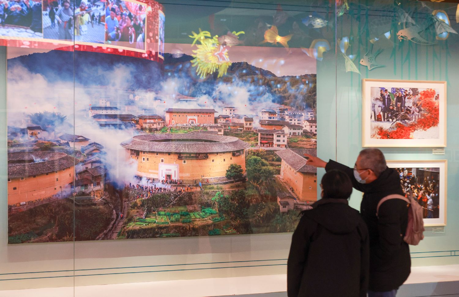 在中国非遗馆里“过大年”